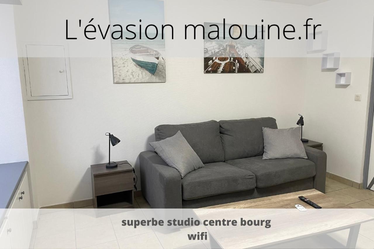 Studio 2 Personnes En Centre Ville Saint-Pierre-de-Plesguen Exterior foto